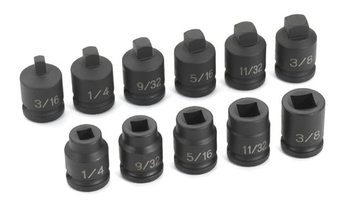 3/8" Drive 11 Pc. Pipe Plug Socket Set