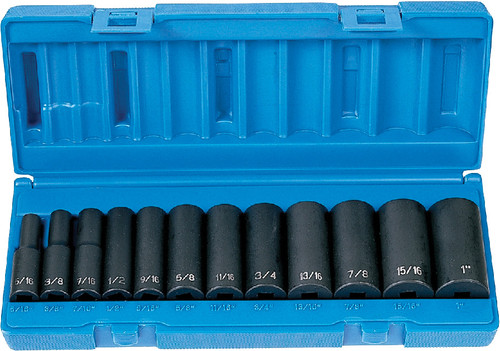 PG142 - 3/8" DRIVE 12 PIECE DEEP SET