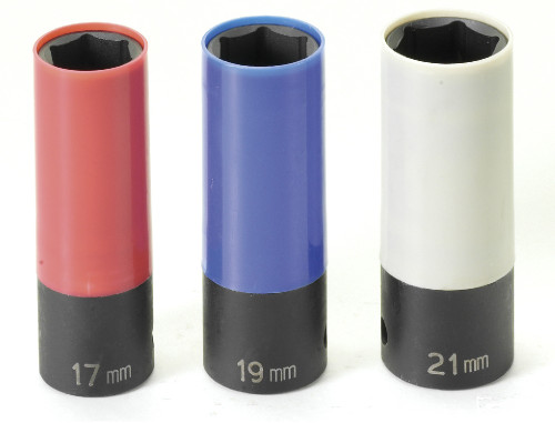 PRISE 1/2" Ensemble de 3 protège-roues/écrous E.T.W.