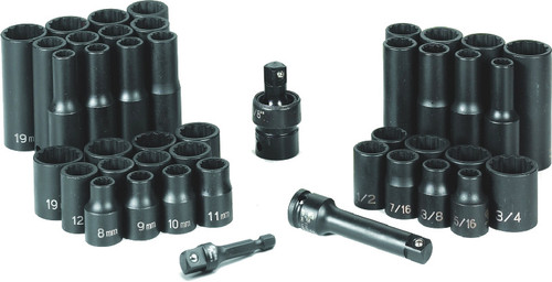 PG137  -  43 PC 3/8" DR STND/DEEP SAE