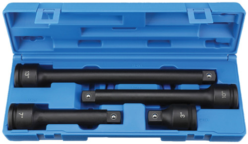 PG140 - 3/4" DRIVE STANDARD&DEEP LENGTH FRICTION BALL EXTENSION SET