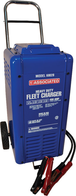 PG15 - CHARGER, 6/12/18/24V 100/80/50/40A, 400 AMP CRANKING ASSIST, WHEELS