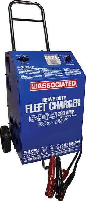 PG385 - 6/12/24 VOLT HEAVY DUTY FLEET CHARGER, AGM SAFE