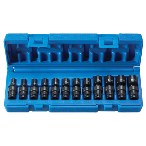 1/4" Surface Drive 12 Pc. Magnetic Std Univ Metric Set 1/4" Surface Drive 12 Pc. Magnetic Std Univ Metric Set