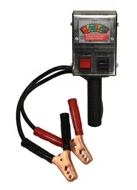 TESTEUR DE BATTERIE, HH 6/12V 125/60A DOUBLE CHARGE, ANALOGIQUE