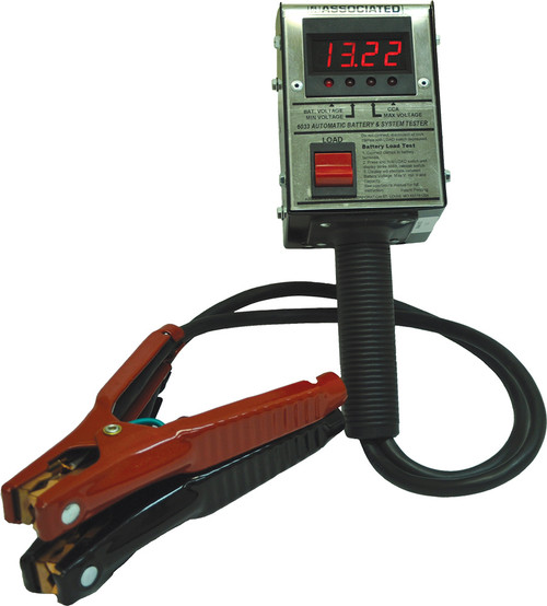 PG407 - BATTERY TESTER, HH 12V 125A DIGITAL, MEASURES CCA, MAX/MIN VOLTAGE DISPLAY