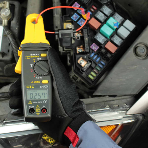 1mA to 100A AC/DC Clamp Meter