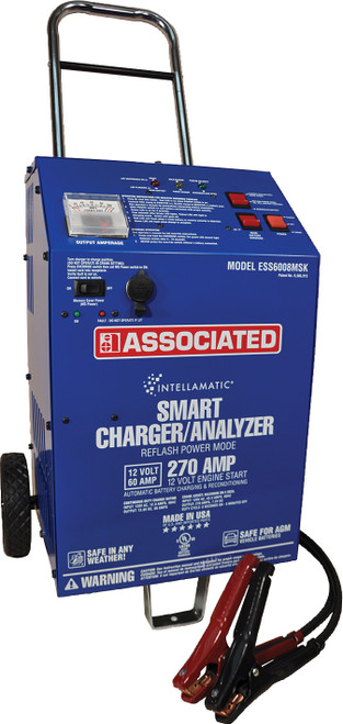 PG388 - CHARGEUR DE BATTERIE INTELLIGENT INTELLAMATIC® 12V 60A, ASSISTANCE À MANIVELLE 270A, POW 70A. SUPPLY, MEM. PORT DE SAUVEGARDE, CÂBLE OBDII