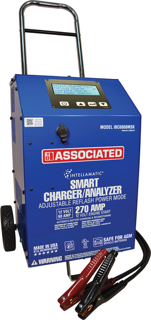 PG15 - 12V IBC INTELLAMATIC® SMART BATTERY CHARGER WITH 12V MEMORY SAVER PORT & OBDII DIAGNOSTIC CABLE