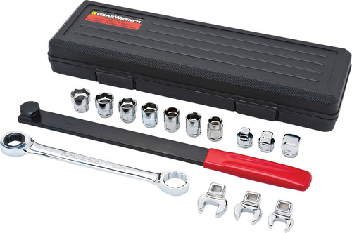 PG377 - Coffret d'outils à cliquet et courroie serpentine de 15 pièces