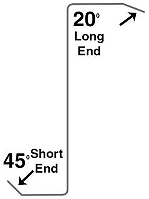 Outil en acier inoxydable à double pliage dans la porte - 88C