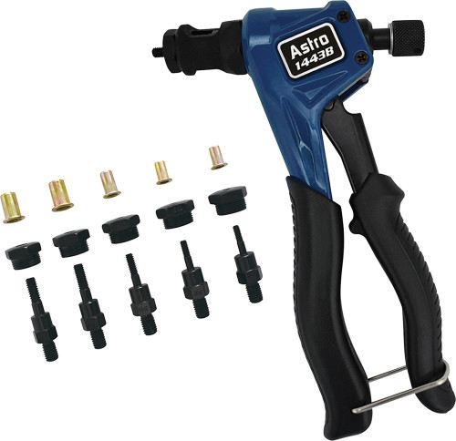 PG322 - PROFESSIONAL HAND RIVET NUT KIT SAE & METRIC WITH RIVET NUTS