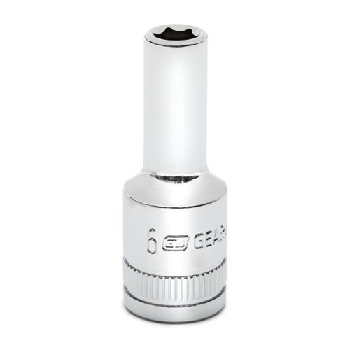SKT MID LNGTH 3/8DR 6PT 6MM