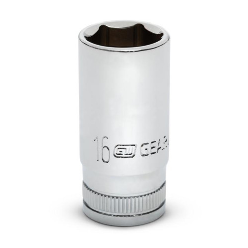 SKT MID LNGTH 3/8DR 6PT 16MM