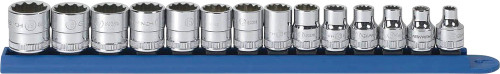 PG145 - SOCKET STANDARD SET MET 3/8DR 12PT 14PC