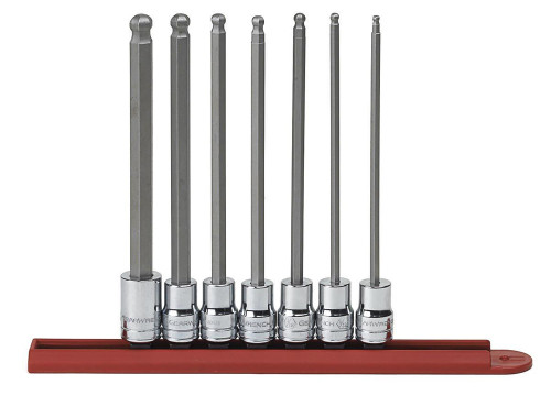 SET SKT HEX BIT BLL SAE 3/8DR