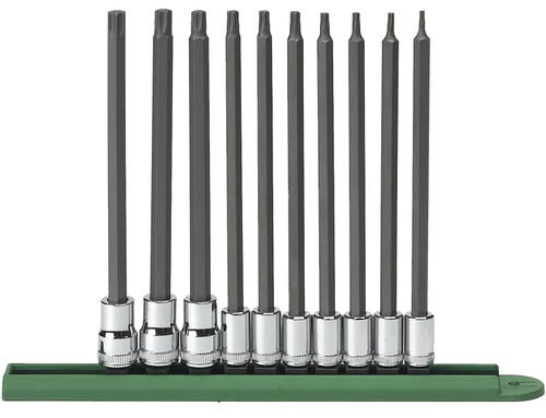 SET TORX LNG T8-T50 10PC