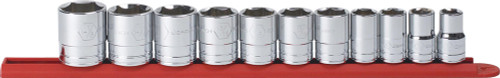 PG145 - SET SOCKET SAE 1/2" DR 6PT 11PC