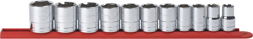 PG146 - SET SOCKET SAE 1/2" DR 6PT 11PC