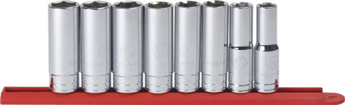 PG145 - SET SOCKET DEEP SAE 1/2" DR 6PT 8PC