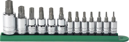 PG144 - SET SOCKET TORX TAMP BIT 13PC