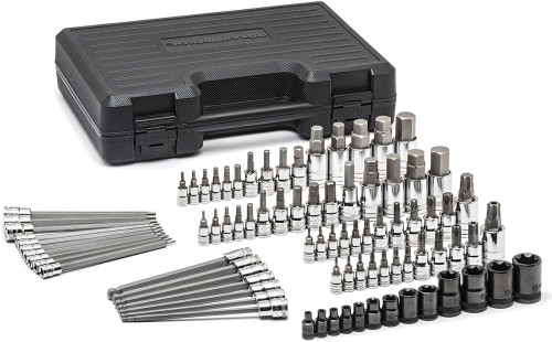 PG155 - ENSEMBLE DE SOCKETS MASTER SAE/METRIC HEX & TORX® DE 84 PIÈCES