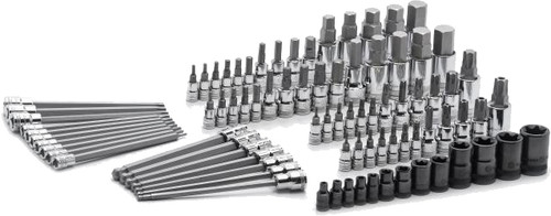 PG148 - ENSEMBLE DE SOCKETS SAE/METRIC HEX & TORX® MASTER SAE/METRIC
