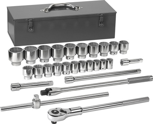PG131 - GW 80880 SET SKT 3/4DR 12PT 27PC