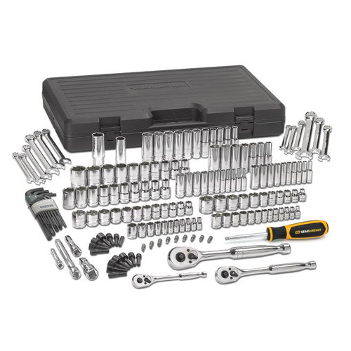 SET TL MECH 1/4,3/8,1/2DR 165PC