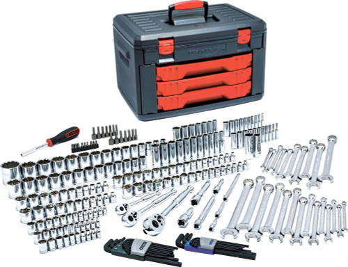 PG147 - GW 80942 239PC MET SOCKET & CLIQUET SET