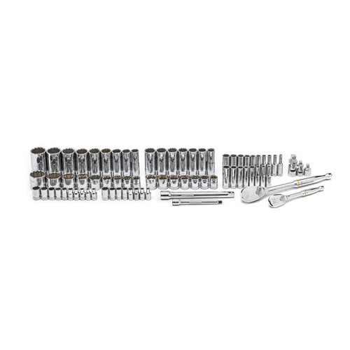 SET SKT SAE/MET 1/4-3/8 DR 76 PC
