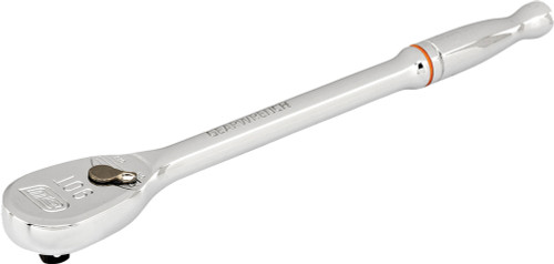 PG124 - 6 » DE LONG, 1/4 » DR. FULL POLISH TÊTE FIXE EN LARME CLIQUET, 90-DENTS