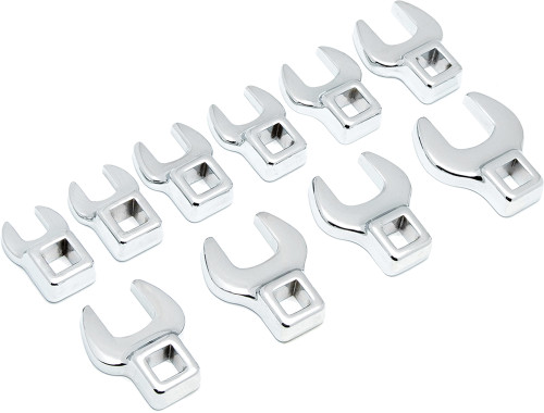 PG162 - JEU CLÉ À MOLETTE PIED-DE-CORBE MÉTRIQUE 10 PC