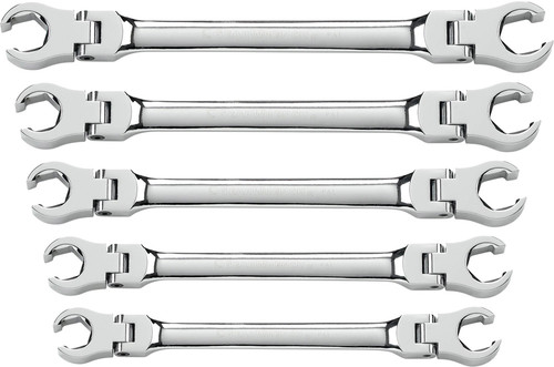 PG170 - SET WRENCH FLEX FLARE NUT SAE 5PC