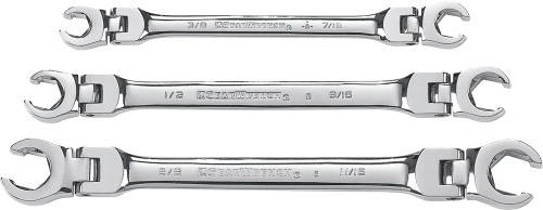 SET WRENCH FLX FLARE NUT SAE 3PC