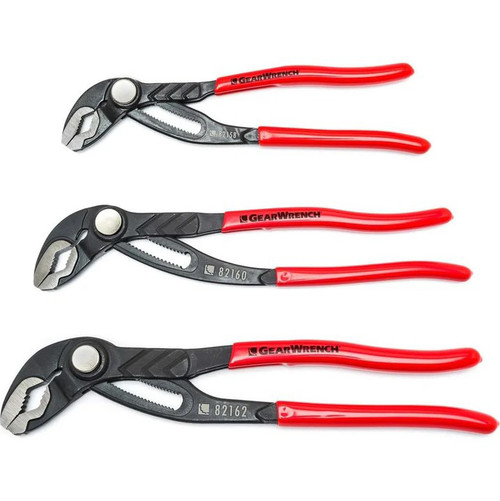 SET PLR TONGUE &GRV PUSH BTN MIXED 3PC