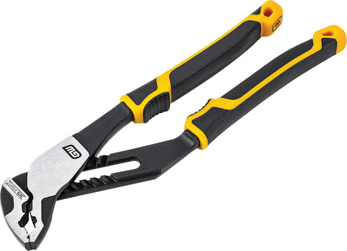 PG181 - 8" PIT-BULL V-JAW TONGUE & GROOVE PLIERS W/ CUSHION GRIP