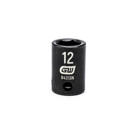 3/8"DRIVE 12MM STANDARD IMPACT SOCKET