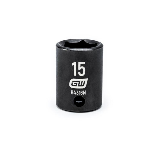 3/8"DRIVE 15MM STANDARD IMPACT SOCKET