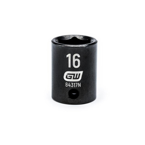 3/8"DRIVE 16MM STANDARD IMPACT SOCKET