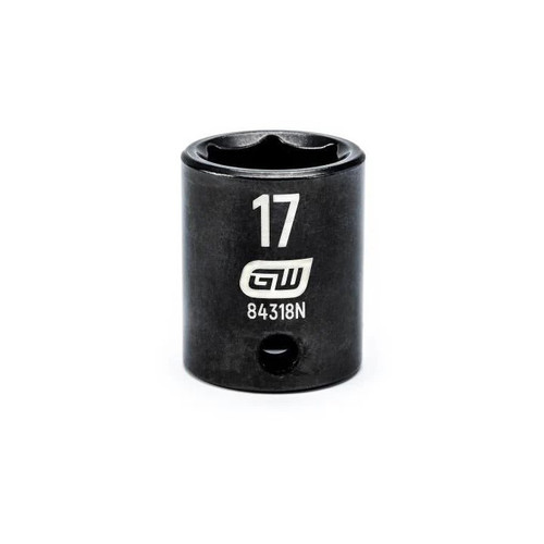 3/8"DRIVE 17MM STANDARD IMPACT SOCKET