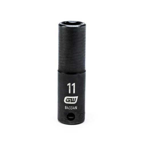 3/8"DRIVE 11MM DEEP IMPACT SOCKET