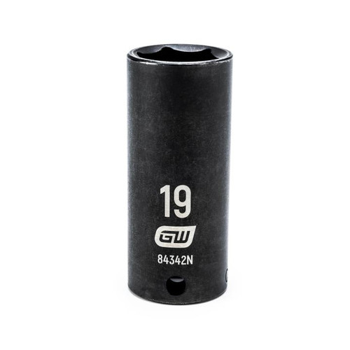 3/8"DRIVE 19MM DEEP IMPACT SOCKET