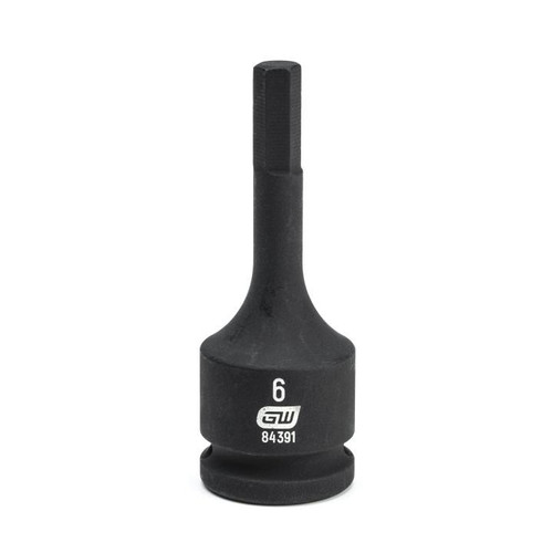 SKT HEX IMP 3/8DR 6MM