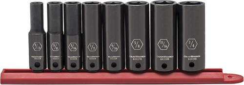 PG152 - SET SOCKET IMPACT DEEP SAE 3/8DR 8PC
