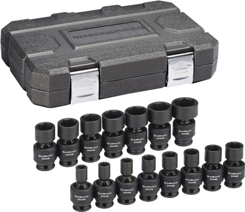 PG151 - SET SOCKET IMPACT UNIVERSAL MET 3/8DR 15PC