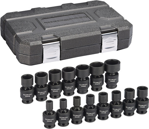 PG137 - SET SOCKET IMPACT UNIVERSAL MET 3/8DR 15PC
