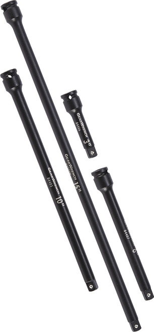 PG140 - 4-PC PRISE 3/8" ENSEMBLE D’EXTENSION D’IMPACT