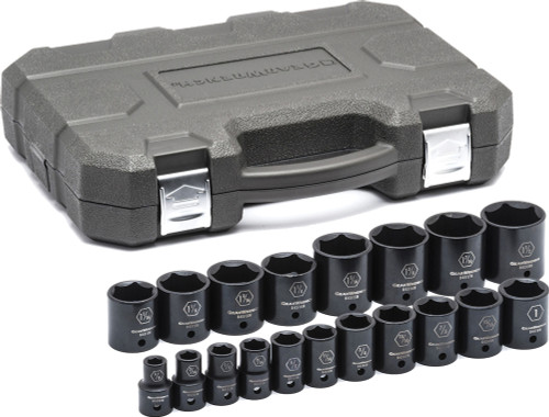 PG143 - SET SOCKET IMPACT SAE 1/2DR 19PC