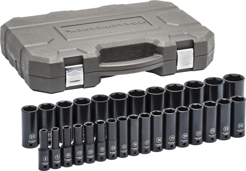 PG136 - SOCKET SET IMPACT DEEP MET 29PC